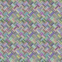 Colorful geometric diagonal rectangle pattern - mosaic tile background design vector