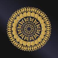Luxury Mandala decorative ethnic element background vector