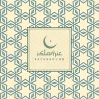 arabic culture pattern background vector