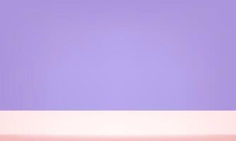 Purple and pink background. Space for selling products on the website. Business backdrop. Empty room with light effect. illustration. vector