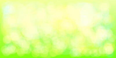 green bokeh gradient background with light reflection vector