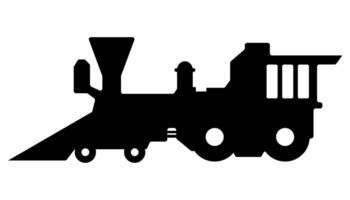train railways transportation template flat design icon isolated silhouette traffic transparent background vector