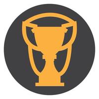 trophy icon vectors illustration symbol design template