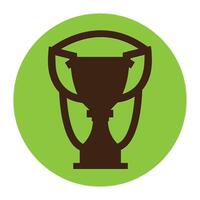 trophy icon vectors illustration symbol design template