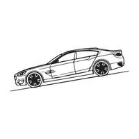 car image icon vectors illustration symbol