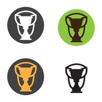 trophy icon vectors illustration symbol design template