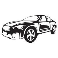 car image icon vectors illustration symbol