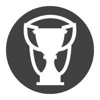 trophy icon vectors illustration symbol design template