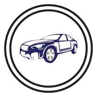 car image icon vectors illustration symbol