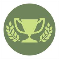 trophy icon vectors illustration symbol design template