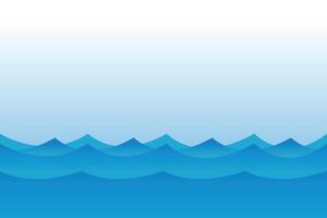 Underwater banner bubbles. Save World oceans day. See or lake, or ocean view vector