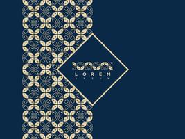 Luxury Modern Seamless Pattern Indonesian Traditional Batik Motifs Design Template vector