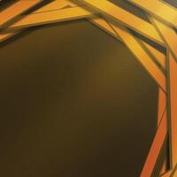 Hexagonal frame background. Geometric shape. vector