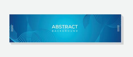 Innovative abstract technology design for the social media cover banner template vector