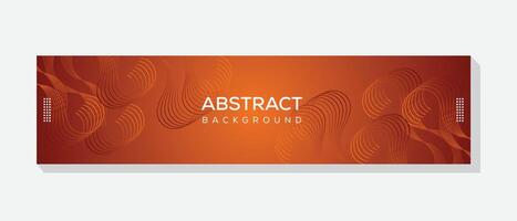 Social media cover banner template, Creative abstract technology design vector