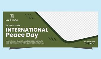 Creative Web Banner Template Design vector