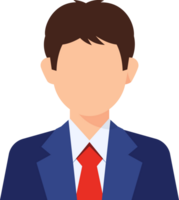 businessman avatar flat Icon. png