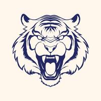 Tiger Mascot Logo vector