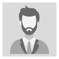 hombre vacío avatar. foto marcador de posición para social redes, currículums, foros y Fechado sitios masculino No foto defecto imágenes para sin llenar usuario perfil vector