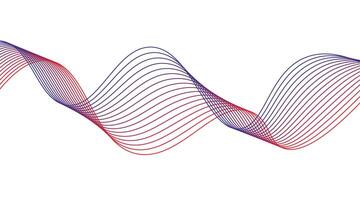 Abstract wave line background. illustration vector