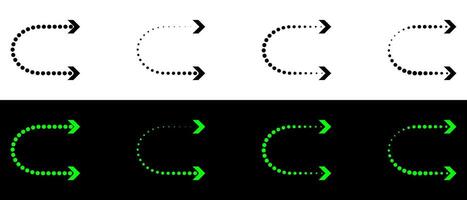 Arrow pointing both sides, direction sign, right and left side arrow icon. vector