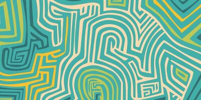 Colorful Background Set with Diagonal Wavy Lines. vector