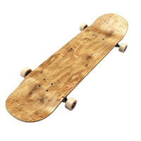 een skateboard is getoond Aan een transparant achtergrond png