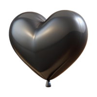 3d foil plastic party balloon love shape png