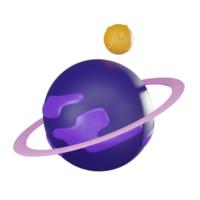 cósmico descubrimiento de astronomía investigación y astrofísico fenómenos. 3d hacer png