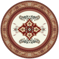 Abstract floral pattern floor rug, scrap side, Persian carpet for home decoration. png