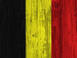 Belgium flag with texture photo