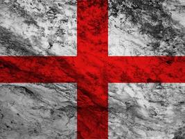 England flag with texture photo