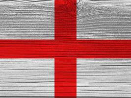 England flag with texture photo