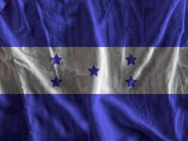 Honduras flag with texture photo