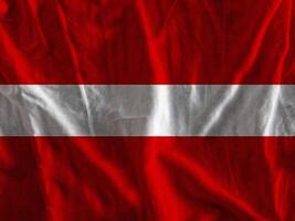 Latvia flag with texture photo
