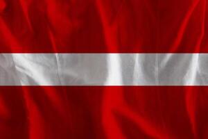 Latvia flag with texture photo