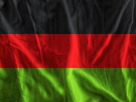 Malawi flag with texture photo