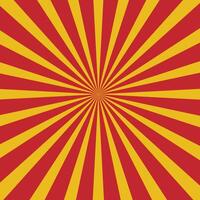 Sunburst retro radial background with sun ray. design. vector