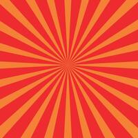 Sunburst retro radial background with sun ray. design. vector