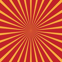 Sunburst retro radial background with sun ray. design vector