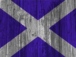 Scotland flag with texture photo