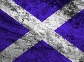 Scotland flag with texture photo