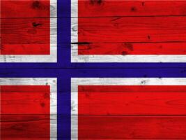 Norway flag with texture photo