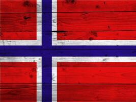 Noruega bandera con textura foto