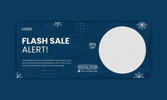 Web banner design template. vector