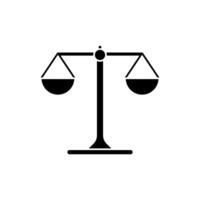 law concept line icon. Simple element illustration. law concept outline symbol design. vector