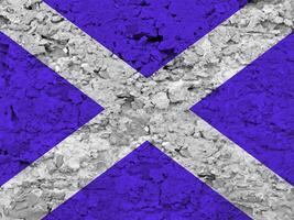 Scotland flag with texture photo
