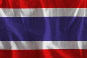 Thailand flag with texture photo