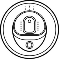 Hand draw technology sketch icon doodle set design for coloring book. Technology icon coloring pages vector