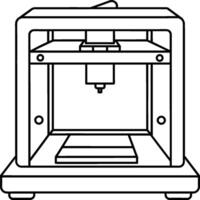 Hand draw technology sketch icon doodle set design for coloring book. Technology icon coloring pages vector